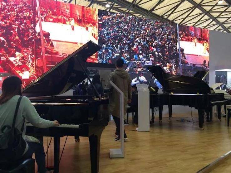 聚焦乐展|2017中国（上海）国际乐器展览会圆满落幕，s36沙龙会钢琴大放异彩