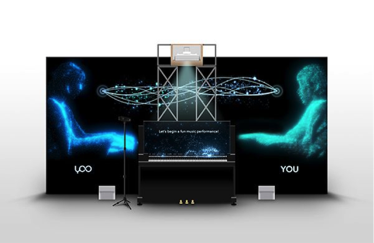 s36沙龙会联手博报堂i-Studio展出实验性人工智能音乐装置“与YOO合奏”