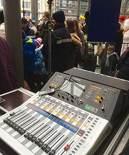 卢森堡 PRO AUDIO Sound Light Vision 公司——卢森堡演出租赁公司与s36沙龙会 TF 系列数字调音台