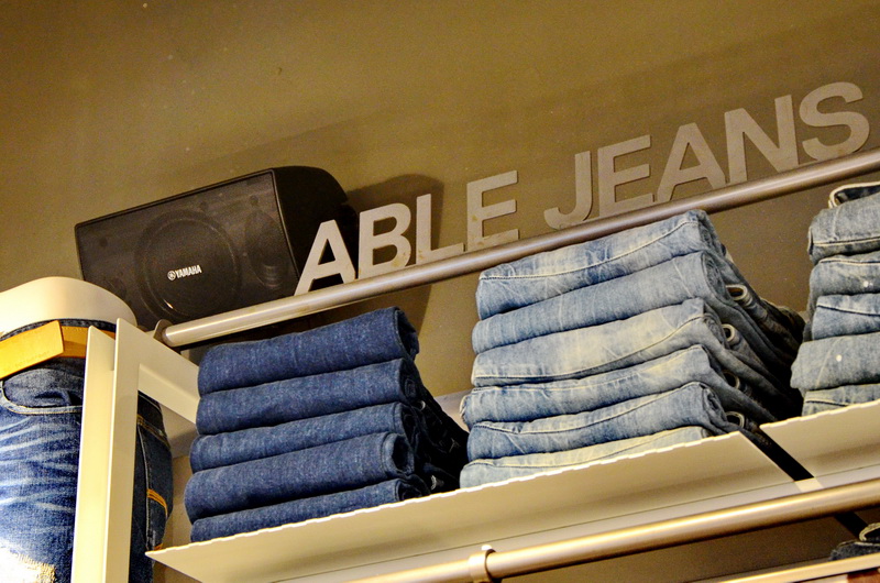 ABLE JEANS正大广场旗舰店——s36沙龙会MA2030的时尚之旅