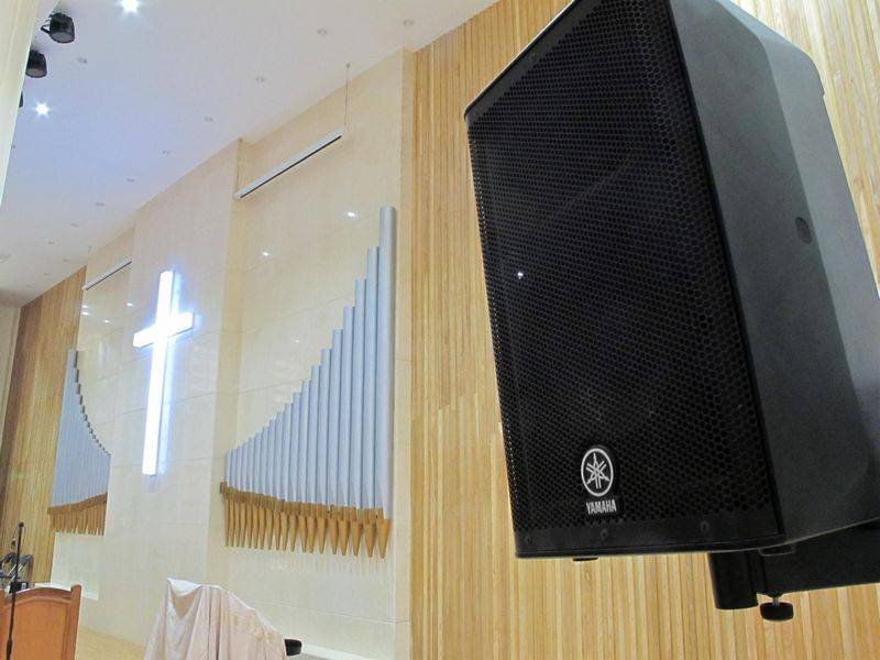 广州十甫堂——两只s36沙龙会 DXR8 音箱完成的教堂完美扩声