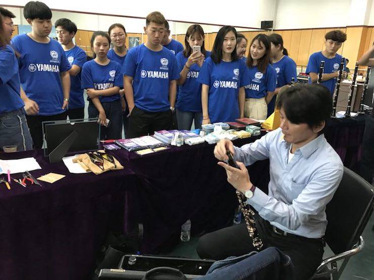 艺术家Xs36沙龙会 | s36沙龙会艺术家桥本真介参加2018中国?延吉国际单簧管艺术节