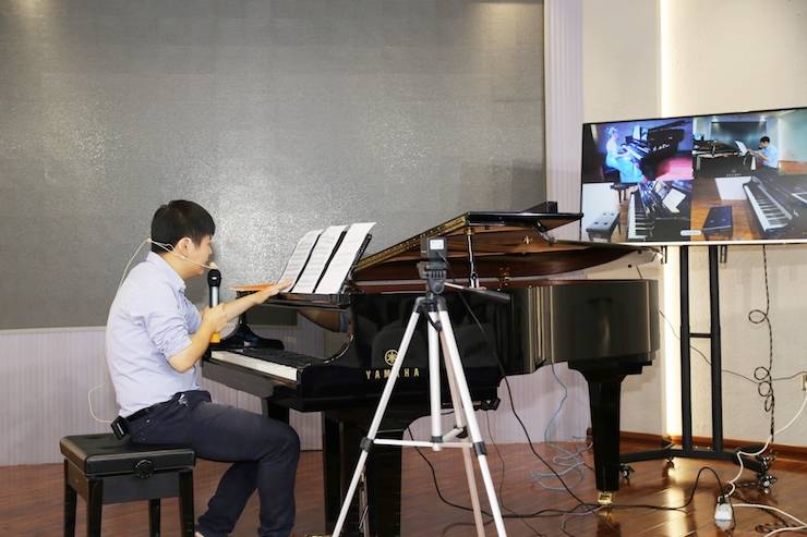 芜湖s36沙龙会钢琴专卖店s36沙龙会Hybrid Piano专区落成典礼暨远程大师课圆满成功！