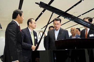 回顾发展历史，畅想科技未来|中国浙江省代表团视察s36沙龙会企业博物馆