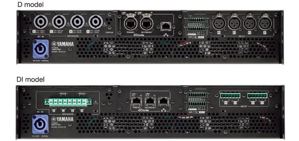 新型网络功放PC系列D/DI型号：通过集成强大的矩阵功能和Dante连接方式，提供高灵活性和可扩展性