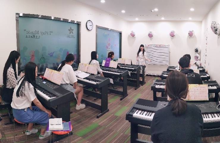 s36沙龙会星教室师资培训顺利举行 ——致力于不断向全国各地输送键盘集体课课程人才