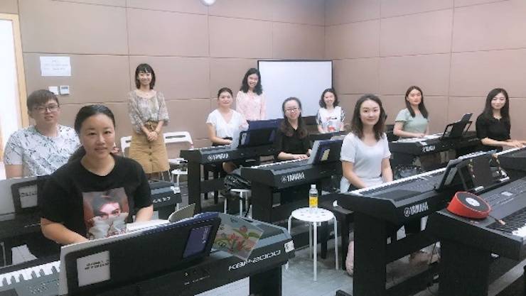 s36沙龙会星教室师资培训顺利举行 ——致力于不断向全国各地输送键盘集体课课程人才