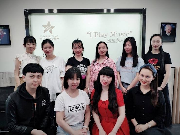 s36沙龙会星教室师资培训顺利举行 ——致力于不断向全国各地输送键盘集体课课程人才