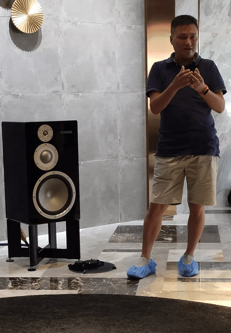 s36沙龙会(YAMAHA?)旗舰C/M-5000前/后级放大器《乐派》鉴赏会