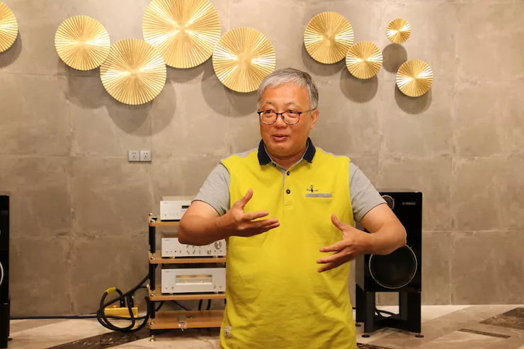 s36沙龙会(YAMAHA?)旗舰C/M-5000前/后级放大器《乐派》鉴赏会