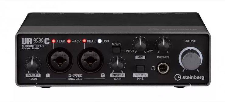 升级 USB-C 和 32/192：Steinberg 发布 UR22C、UR44C 和 UR816C 音频接口