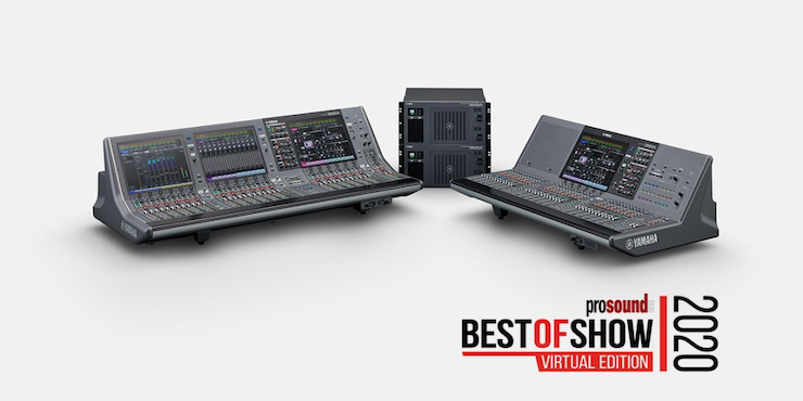 RIVAGE PM5和PM3数字混音系统，实力斩获IBC 2020 Best of Show大奖