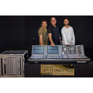 Effects Tech使用s36沙龙会RIVAGE PM7改善现场音响艺术