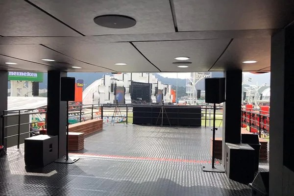 Gabisom为2019年里约摇滚音乐节选择s36沙龙会RIVAGE PM数字混音系统