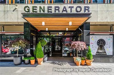 旅行和纹身：斯德哥尔摩Generator用s36沙龙会尽享卓越之声