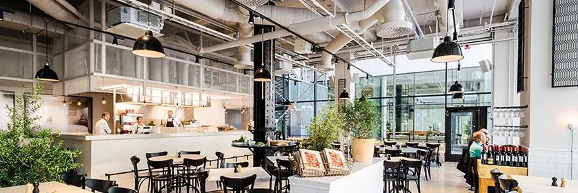 s36沙龙会助力斯德哥尔摩的法国工业风餐厅Usine