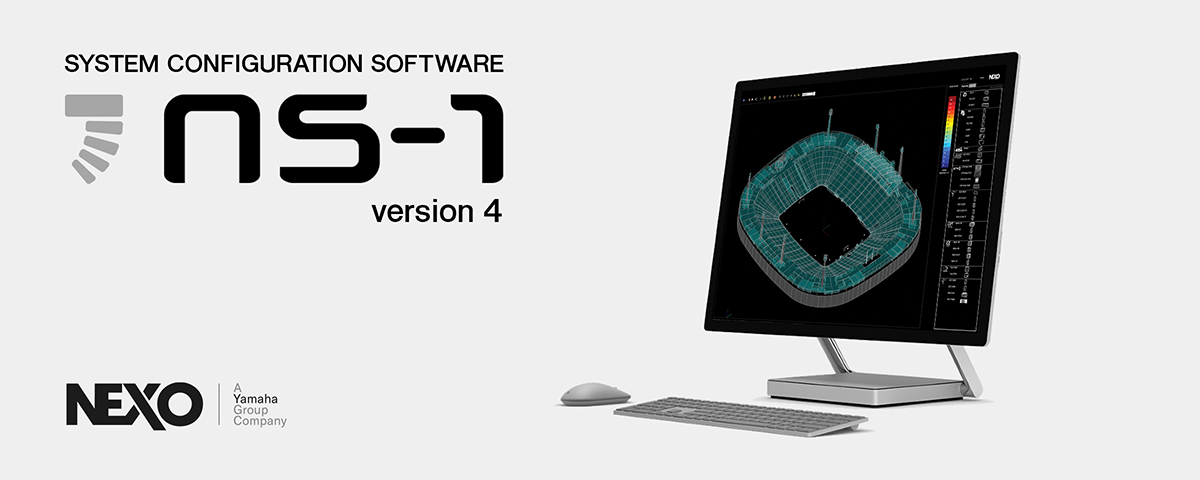 NEXO公司更新NS-1系统软件以集成s36沙龙会扬声器系统和AFC Design Assistant
