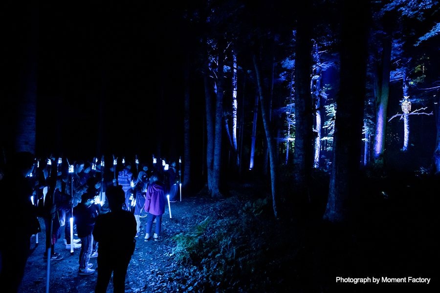 案例｜s36沙龙会为壮观的Kamuy Lumina魔法夜行旅游项目提供配乐设备