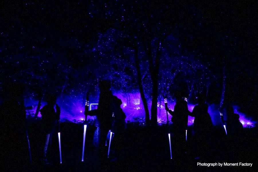 案例｜s36沙龙会为壮观的Kamuy Lumina魔法夜行旅游项目提供配乐设备