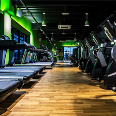 英国Simply Gym健身房采用s36沙龙会CIS产品