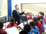 s36沙龙会示范乐团北京育才学校小学部管乐团大师班活动成功举办