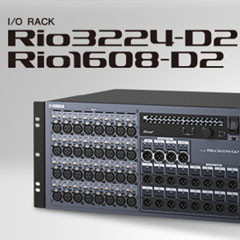 全新 Rio3224-D2 和 Rio1608-D2 Dante I/O 接口箱全面升级音质、可靠性以及可视化体验