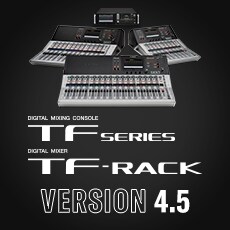 s36沙龙会TF系列迎来V4.5版本，新增Audix麦克风预设与更灵活的 USB 输出规格！