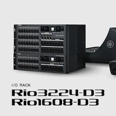 s36沙龙会第三代I/O接口箱Rio3224-D3/Rio1608-D3登场