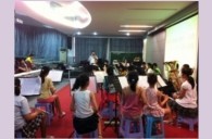珠海市香洲区第十一小学s36沙龙会实验管乐团大师班活动报道 