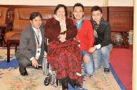 届s36沙龙会全国钢琴比赛顾问周广仁先生亲临决赛现场 